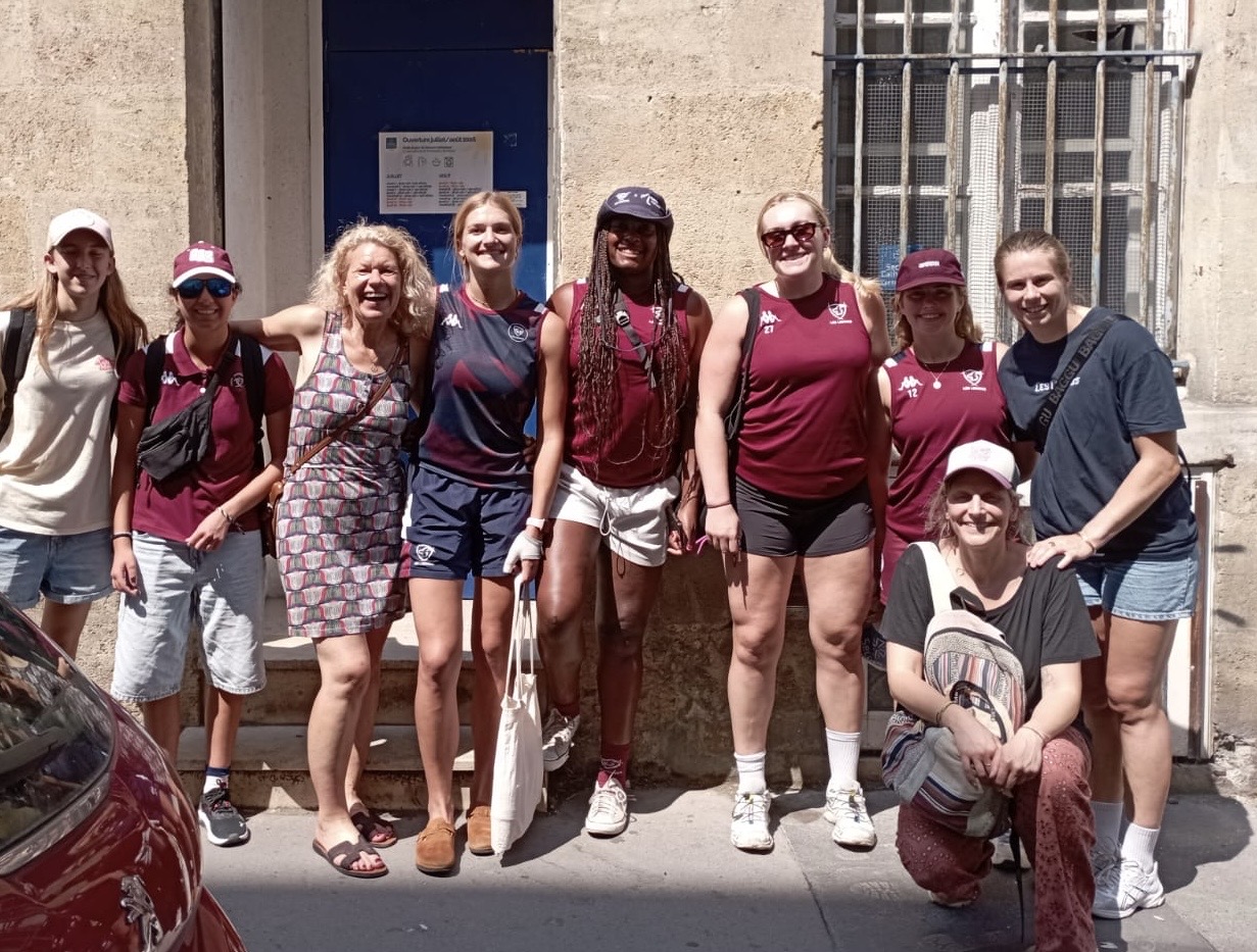 le groupe part en maraude